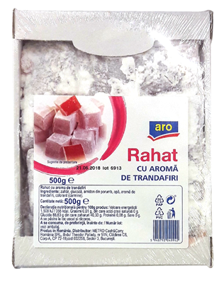 Rahat Aroma Trandafiri 500 g