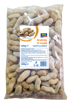 Arahide Prajite in Pastaie 500 g