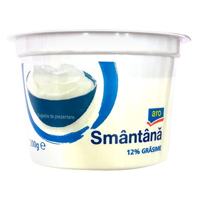 Smantana 12% grasime 200 g
