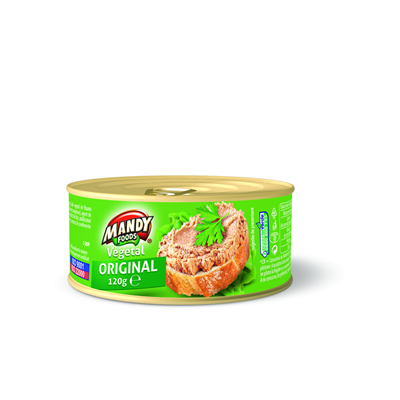 MANDY Pate Vegetal Original 6 x 120 g - WALTI