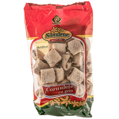 SANZIENE Cornulete cu Gem 450 g - WALTI