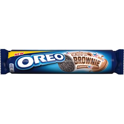 OREO Biscuiti cu Crema Brownie 154 g - WALTI