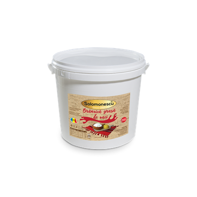 Solomonescu Branza Grasa Lapte Vaca 27% 5 Kg