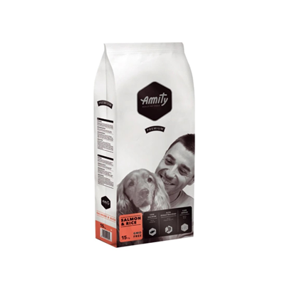 AMITY Premium Hrana pentru Caini Adulti Somon/Orez 15 Kg