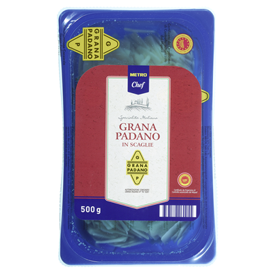 METRO Chef Grana Padano Fulgi Maturare 9 Luni 500 g