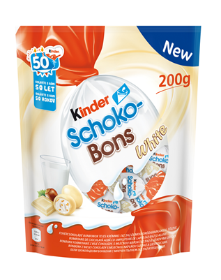 Kinder Schokobons White 200 g