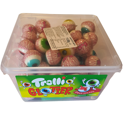 Trolli Jeleu in Forma de Ochi 1,8 g - WALTI