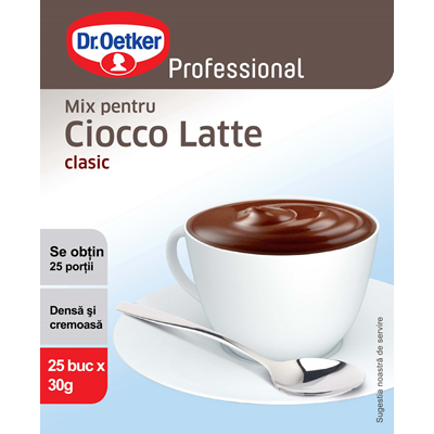 Dr.Oetker Professional Mix pentru Cioco Latte Clasic 25 g