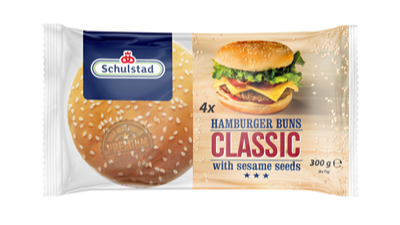 Schulstad Chifle Hamburger cu Susan 4 x 75 g ❄