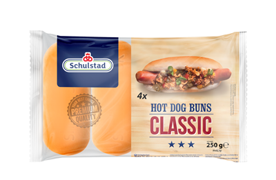 Schulstad Chifle Hot Dog 4 x 62,5 g ❄