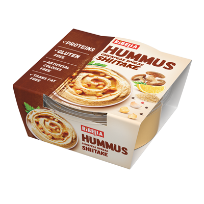 RIBELLA Humus cu Ciuperci Shitak 200 g - WALTI