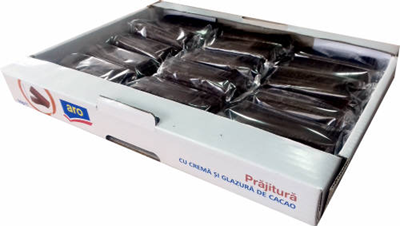 Prajitura Cacao cu Glazura Cacao 18 x 50 g %Discount special