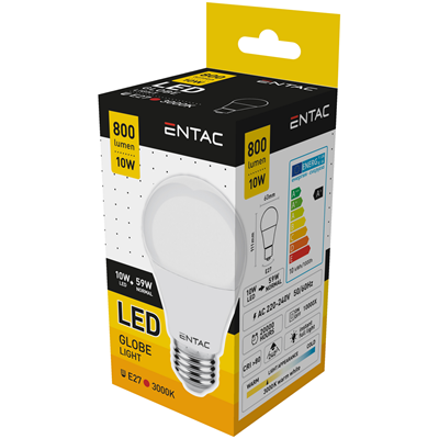 ENTAC Bec Led E27 10(61)W
