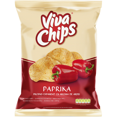 Viva Chips Ardei  50 g - WALTI