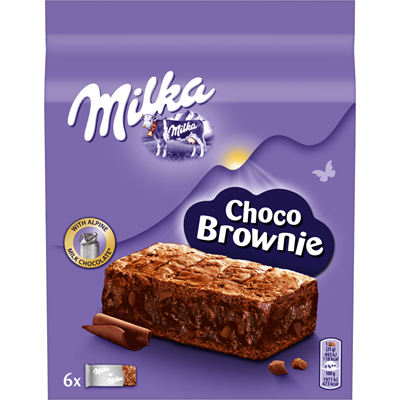 Milka Prajitura Brownie cu Ciocolata 150 g - WALTI