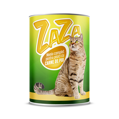 ZAZA Hrana Umeda pentru Pisici cu Pui 415 g