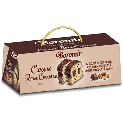 Boromir Cozonac Royal Ciocolata 550 g