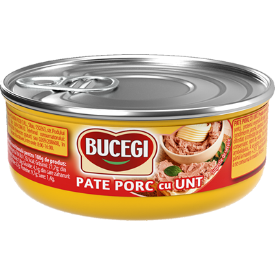 Bucegi Pate Porc cu Unt 120g - WALTI