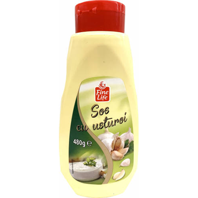 Fine Life Sos de Usturoi 480 g - WALTI