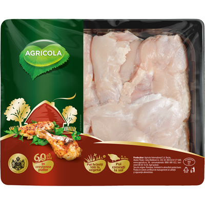 AGRICOLA Pulpe de Pui Dezosate fara Piele, preț/kg (cca. 5 kg)