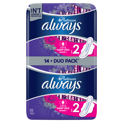 always Absorbante Platinum Super Duo 14 bucati