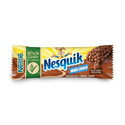 Nesquik Baton Cereale Maxi cu Ciocolata 16 x 25 g