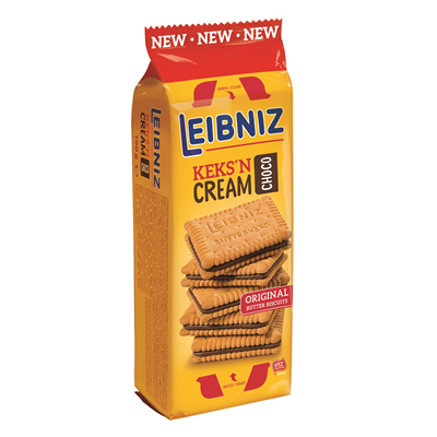 LEIBNIZ Biscuiti Crema Cacao 190 g - WALTI