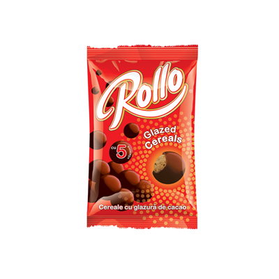 ROLLO Cereale Glazurate cu Cacao 100 g - WALTI