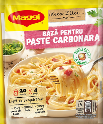 Maggi Ideea Zilei Paste Carbonara 37 g