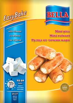 BELLA Miniplacinte cu Branza 800 g