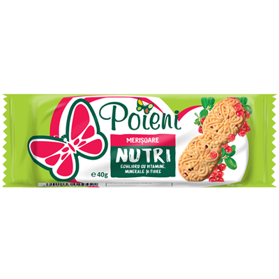POIENI Biscuiti cu Merisoare 40 g - WALTI