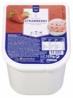 Chef Inghetata Capsuni 2,5 L