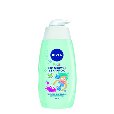 NIVEA Baby 2In1 Gel De Dus si Sampon cu Parfum de Mar 500 ml