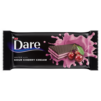 DARE Napolitana cu Crema de Visine 66 g - WALTI