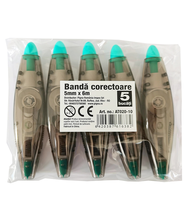 WORKING UP Banda Corectoare 5 mm x 6 m 5 bucati