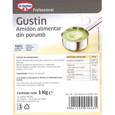 Dr. Oetker Gustin Amidon 1 Kg - WALTI
