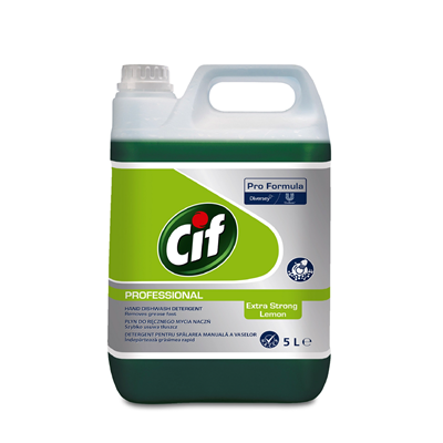 CIF PROFESSIONAL Detergent Manual de Spalat Vase Cu Parfum de Lamaie 5 L - WALTI
