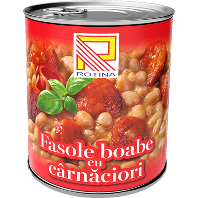 ROTINA Fasole cu Carnati  800 g - WALTI