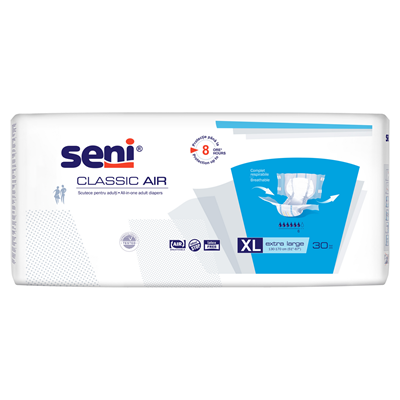 SENI Classic Air Scutece Adulti XL 30 bucati - WALTI
