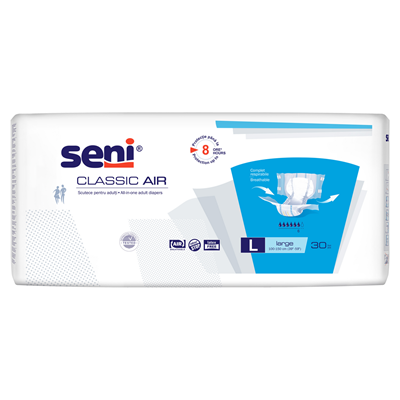 SENI Classic Air Scutece Adulti L 30 bucati - WALTI