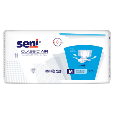 SENI Classic Air Scutece Adulti M 30 bucati - WALTI