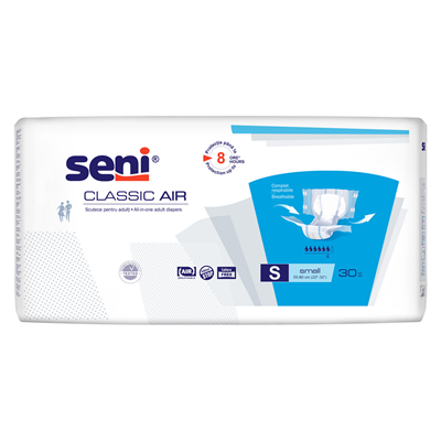 SENI Classic Air Scutece Adulti S 30 bucati - WALTI