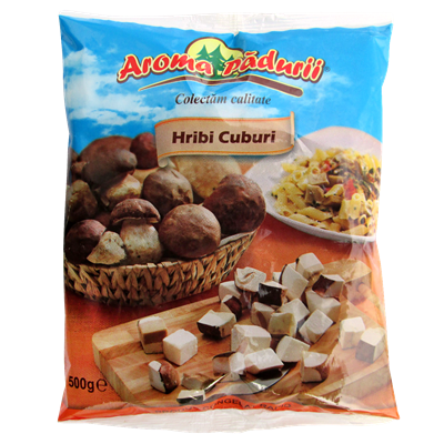 AROMA PADURII Hribi cuburi 500 g ❄