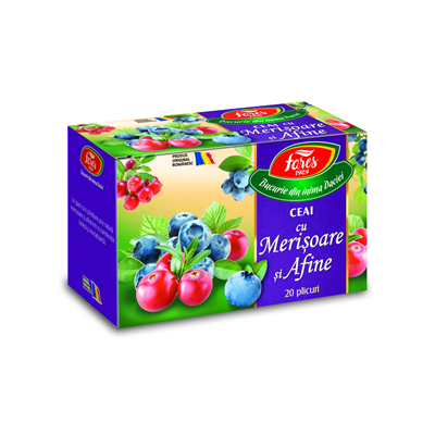 FARES Ceai Merisoare si Afine 40 g