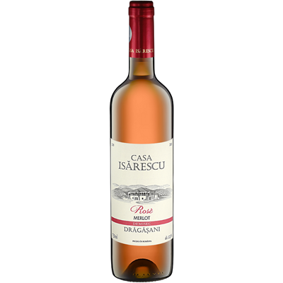 CASA ISARESCU Merlot Dragasani Vin Rose Demisec 0,75 L - WALTI