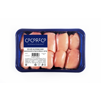 COCORICO Pulpe Superioare Pui Dezosate fara Piele 650 g