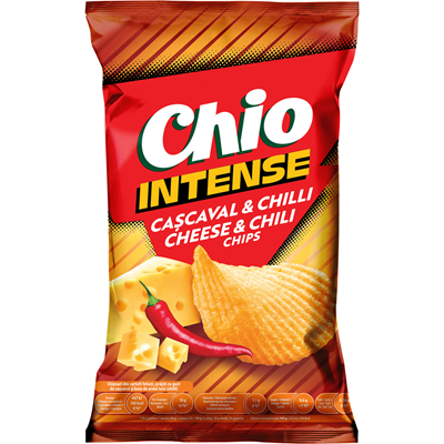 CHIO Chips Cascaval Picant 120 g - WALTI