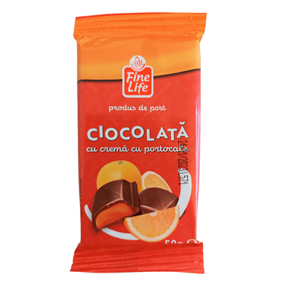 Fine Life Ciocolata cu Crema de Portocale 50 g - WALTI