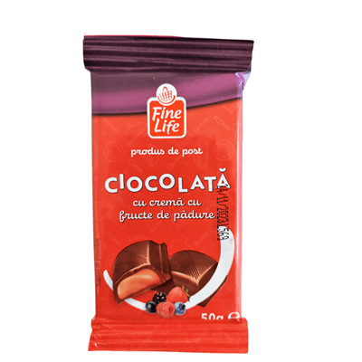 Fine Life Ciocolata cu Crema de Fructe de Padure 50 g - WALTI