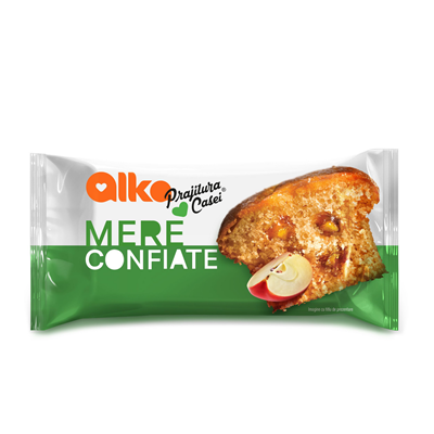 ALKA Mini Prajitura Casei cu Mere Confiate 60 g - WALTI